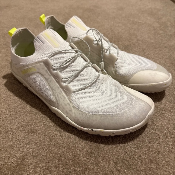 Vivobarefoot Primus Trail Knit FG Men’s US12.5 EU46 White/Neon - Picture 1 of 7